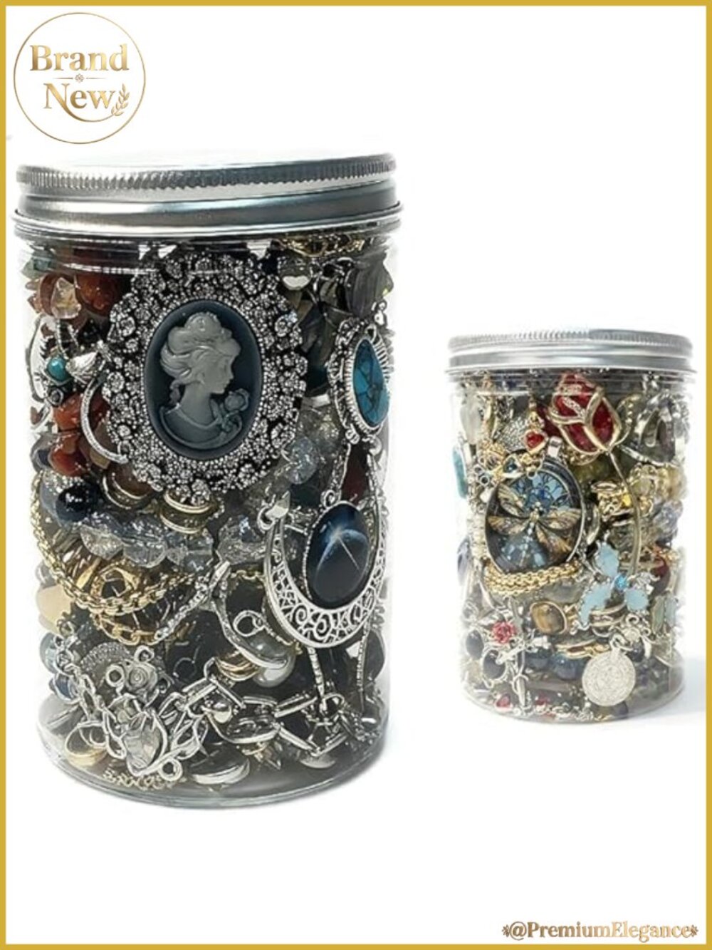 Gothic Boho Punk Jewelry Set, Hypoallergenic Nickel-Free Mix
